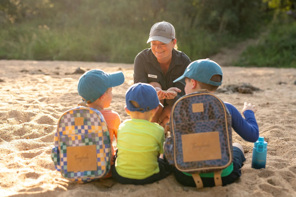 kids safari at Thornybush Game Lodge, Thornybush Game Reserve, South Africa.