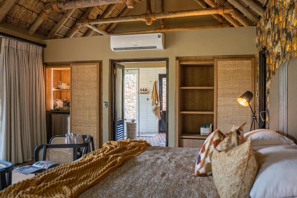 Suite interior at Thornybush Game Lodge, Thornybush Game Reserve, South Africa.