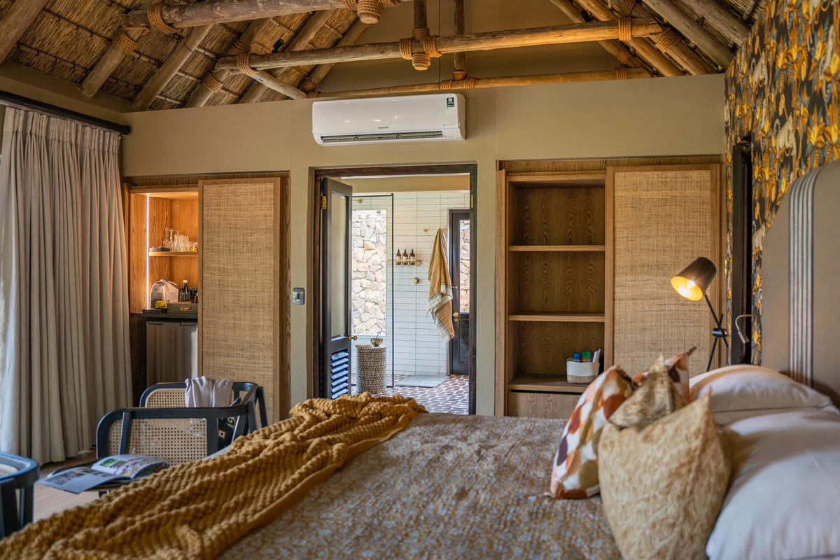 Suite interior at Thornybush Game Lodge, Thornybush Game Reserve, South Africa.
