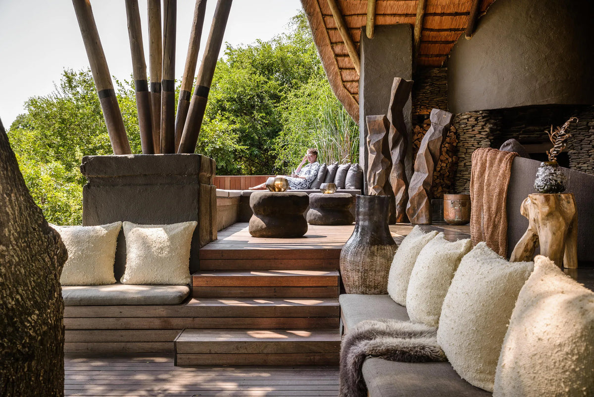 Singita Boulders Lodge at Singita Boulders Lodge, Sabi Sand Nature Reserve, South Africa.
