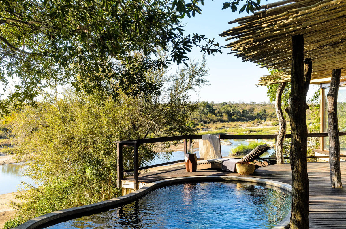 Singita Boulders Lodge at Singita Boulders Lodge, Sabi Sand Nature Reserve, South Africa.
