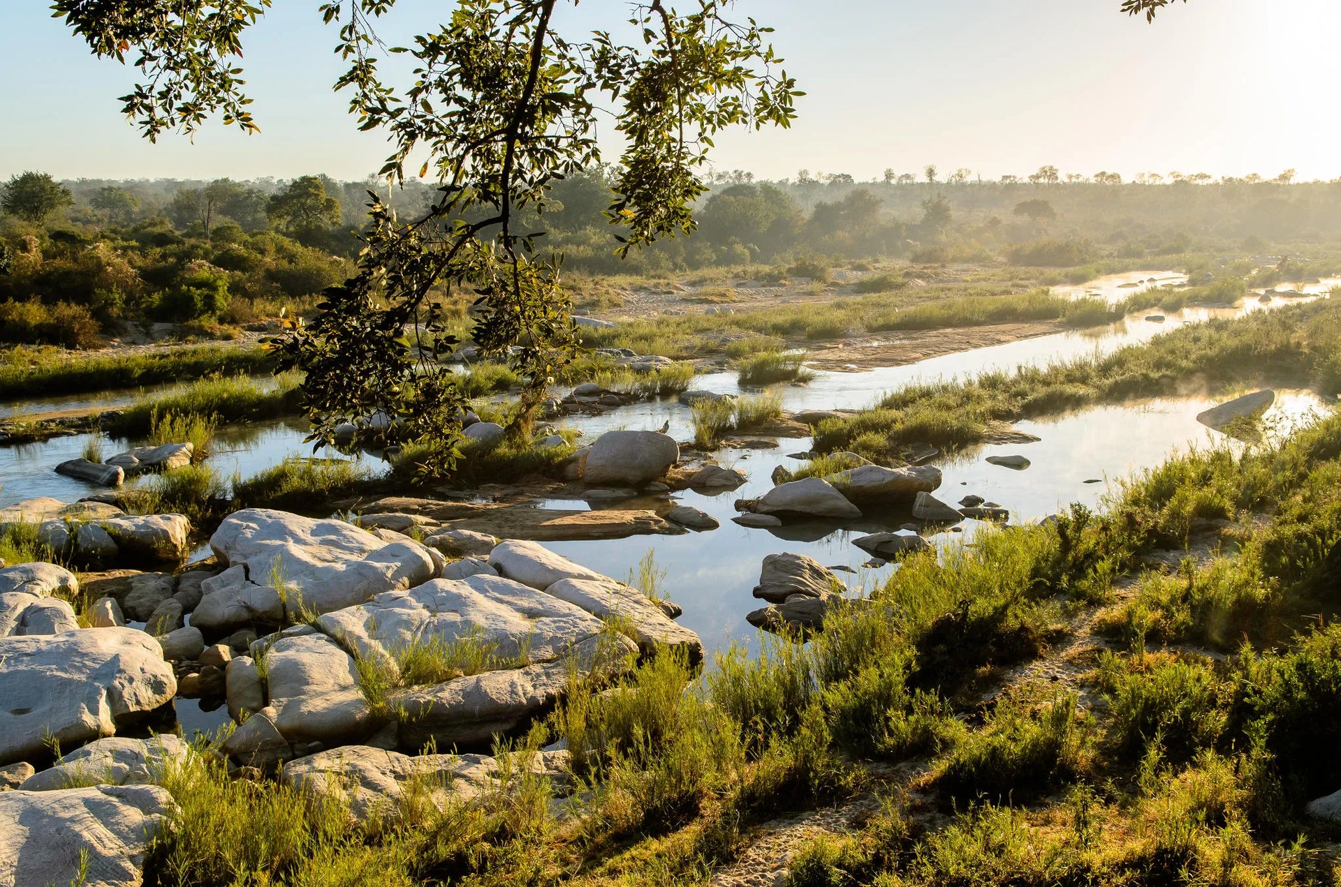 Singita Boulders Lodge at Singita Boulders Lodge, Sabi Sand Nature Reserve, South Africa.