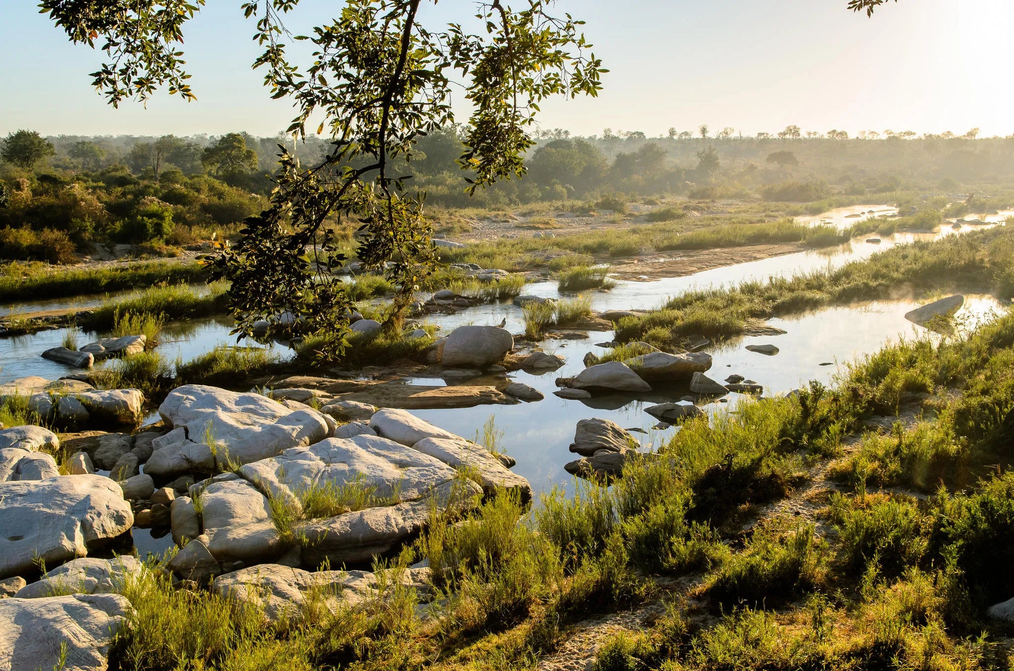 Singita Boulders Lodge at Singita Boulders Lodge, Sabi Sand Nature Reserve, South Africa.