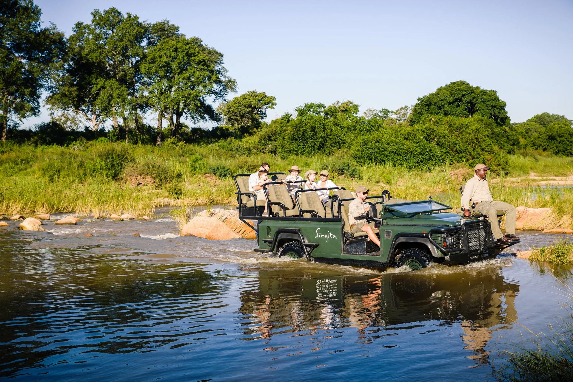 Singita Boulders Lodge at Singita Boulders Lodge, Sabi Sand Nature Reserve, South Africa.