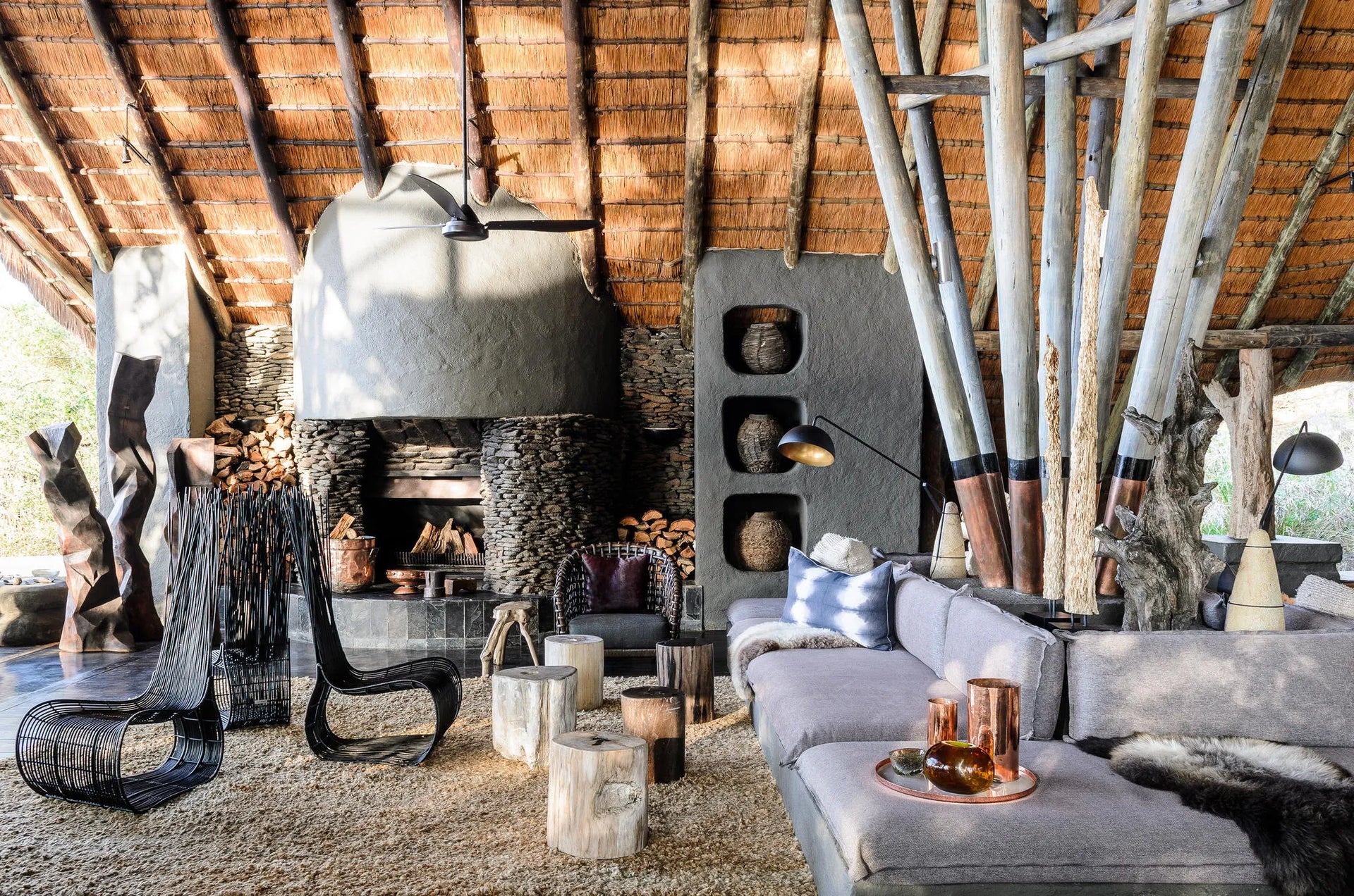Singita Boulders Lodge at Singita Boulders Lodge, Sabi Sand Nature Reserve, South Africa.