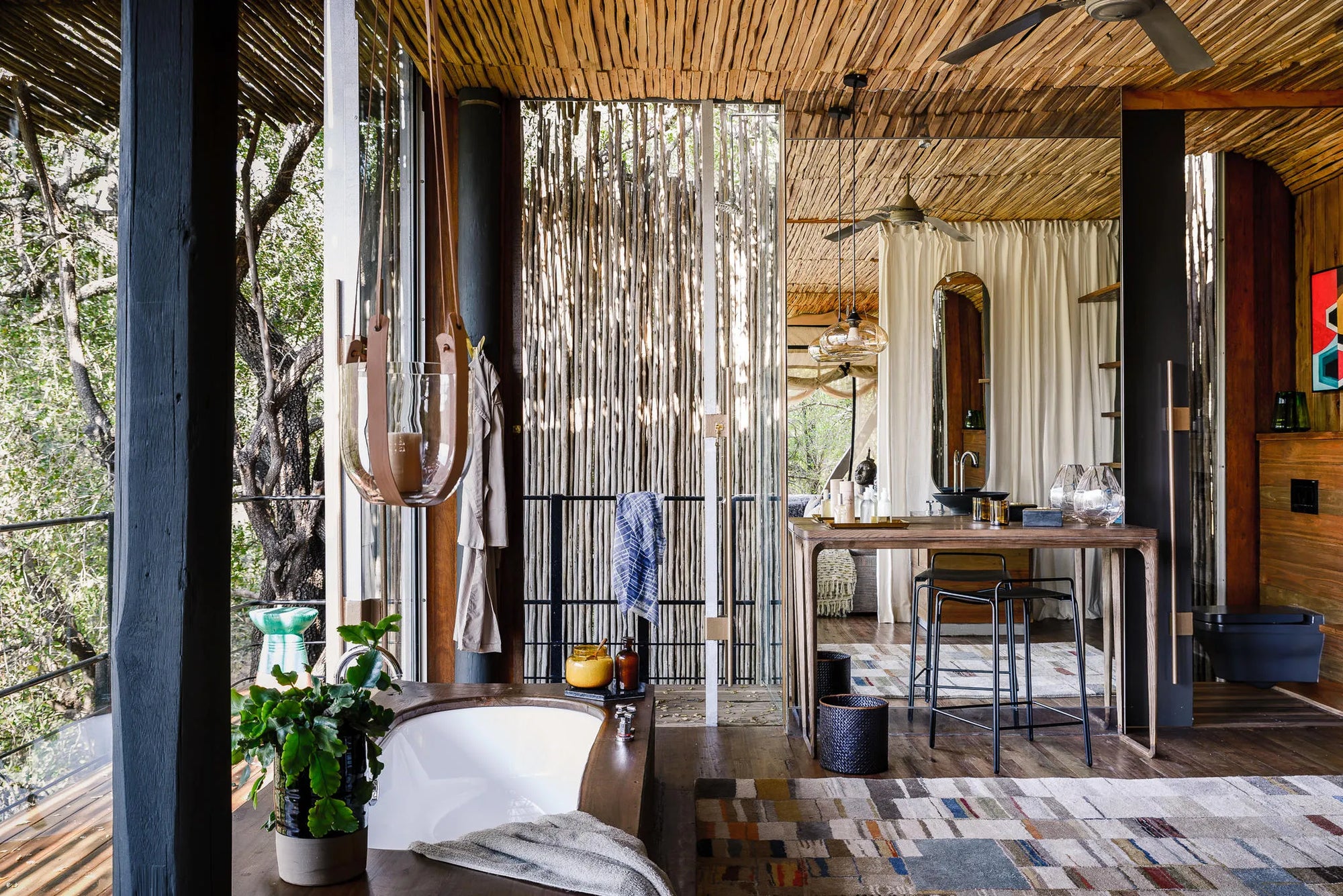 Singita Sweni Lodge at Singita Sweni Lodge, Kruger National Park, South Africa.