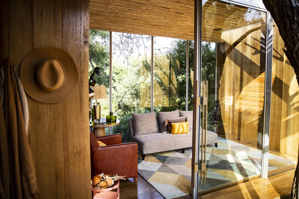Singita Sweni Lodge at Singita Sweni Lodge, Kruger National Park, South Africa.