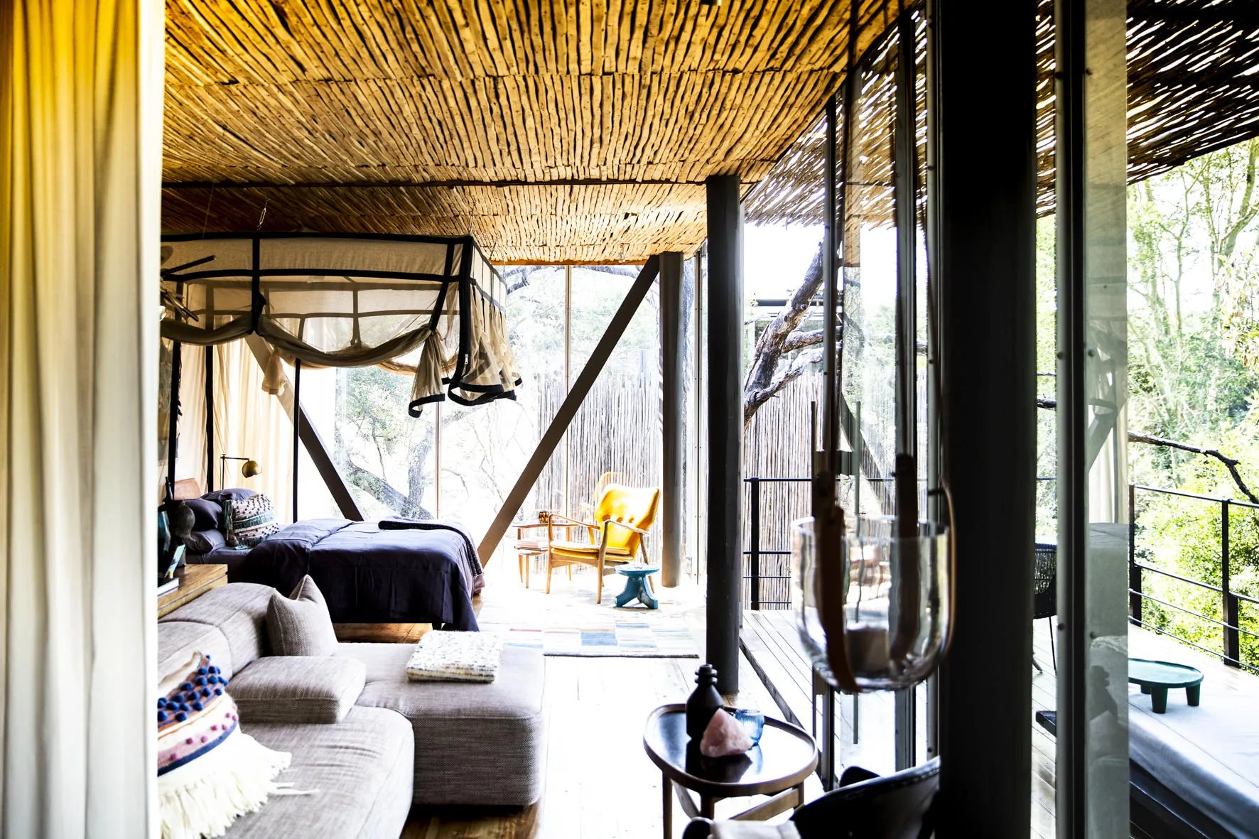 Singita Sweni Lodge at Singita Sweni Lodge, Kruger National Park, South Africa.