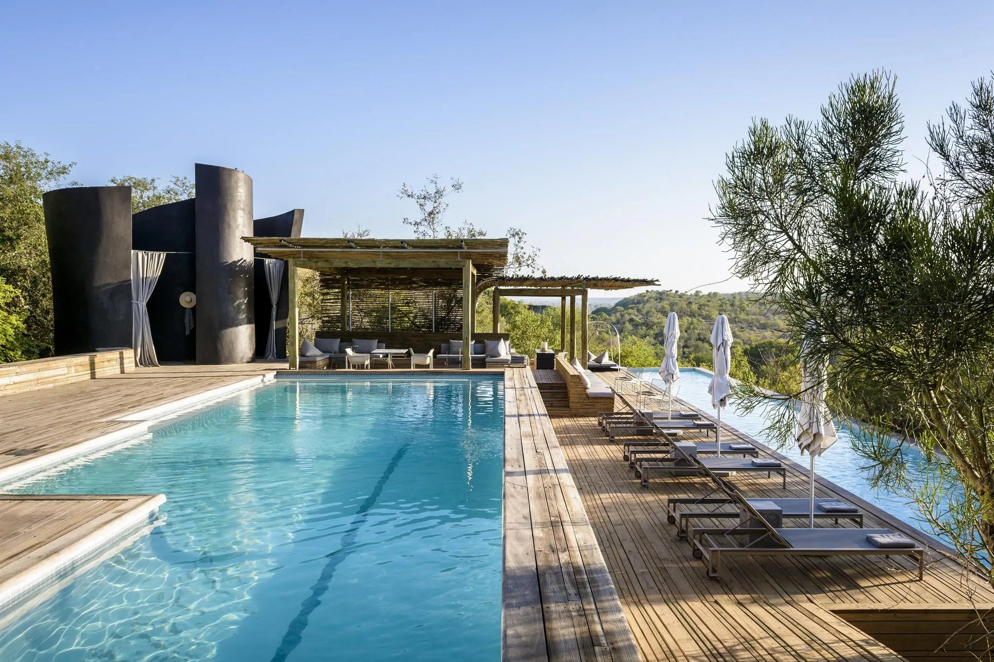 Singita Lebombo Lodge at Singita Lebombo Lodge, Kruger National Park, South Africa.