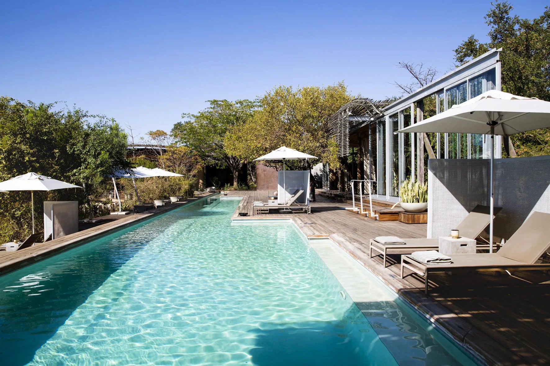 Singita Lebombo Lodge at Singita Lebombo Lodge, Kruger National Park, South Africa.