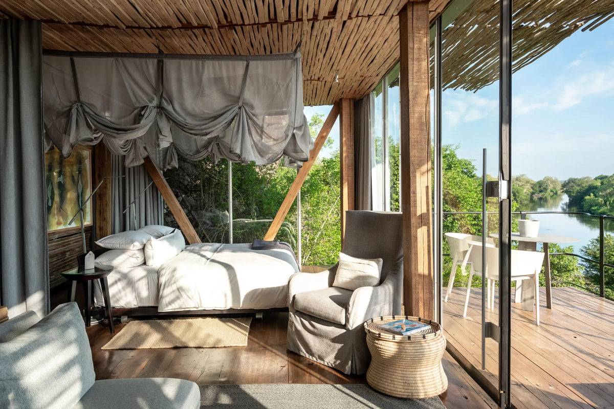 Singita Lebombo Lodge at Singita Lebombo Lodge, Kruger National Park, South Africa.