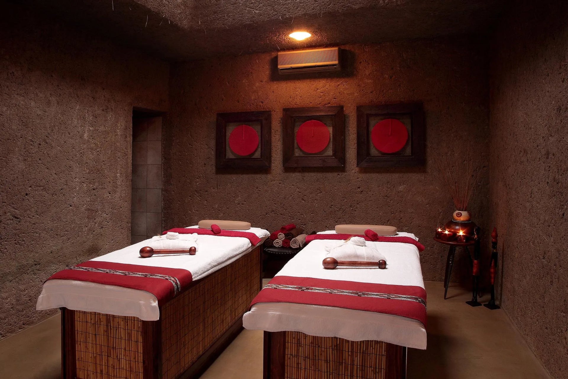 Amani Spa at Earth Lodge at Sabi Sabi Earth Lodge, Sabi Sand Nature Reserve, South Africa.