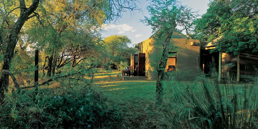Suite exterior at Sabi Sabi Bush Lodge, Sabi Sand Nature Reserve, South Africa.