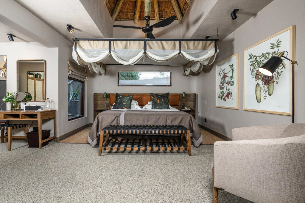 Luxury Suite at Sabi Sabi Bush Lodge, Sabi Sand Nature Reserve, South Africa.