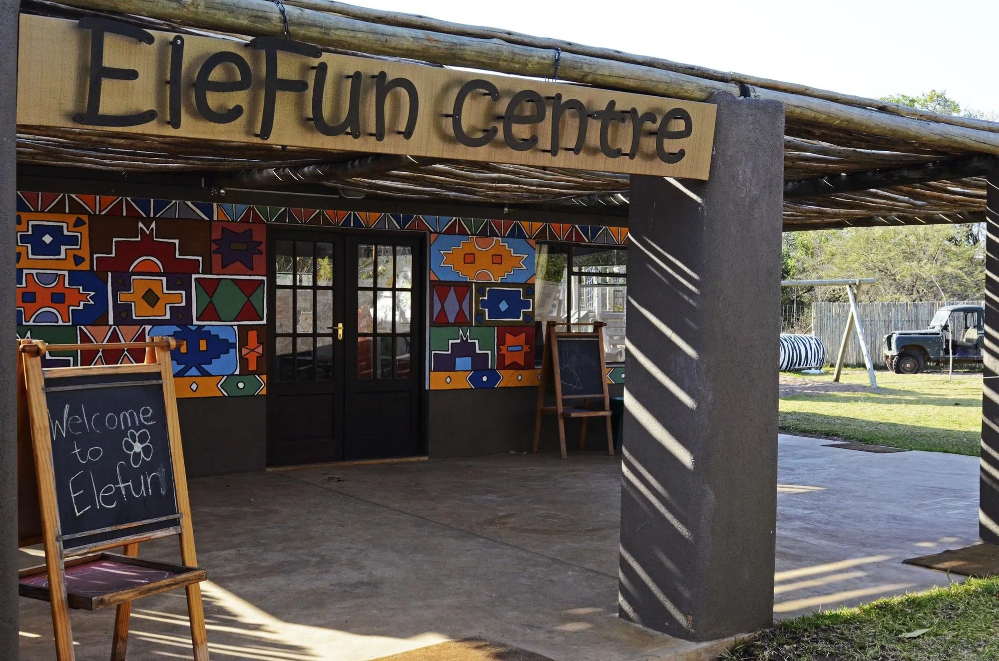 EleFun Centre at Sabi Sabi Bush Lodge, Sabi Sand Nature Reserve, South Africa.