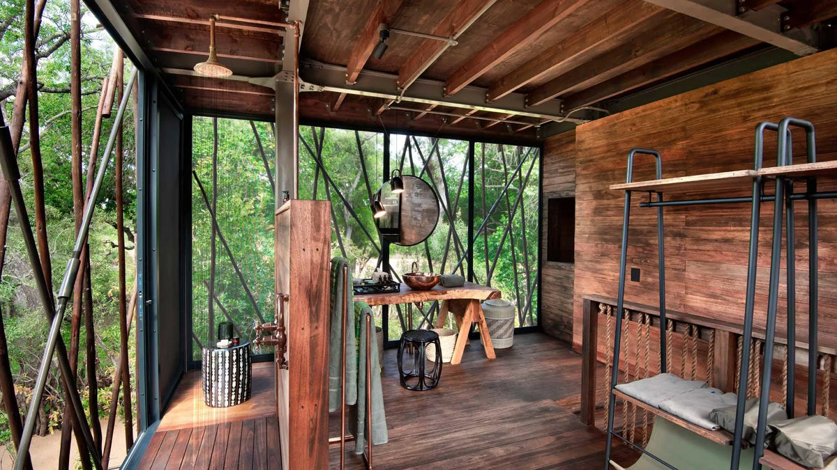 The Ngala Treehouse at andBeyond Ngala Tented Camp, Ngala Private Game Reserve, South Africa.