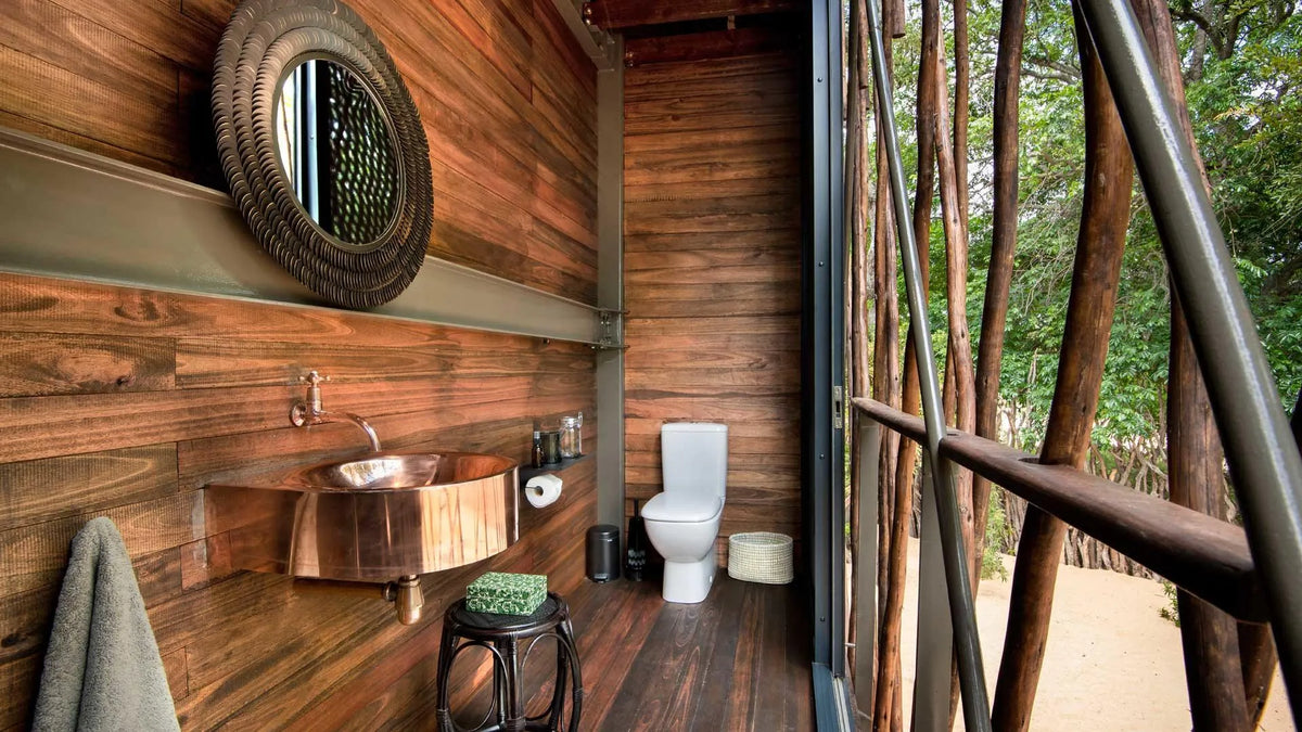 The Ngala Treehouse at andBeyond Ngala Tented Camp, Ngala Private Game Reserve, South Africa.