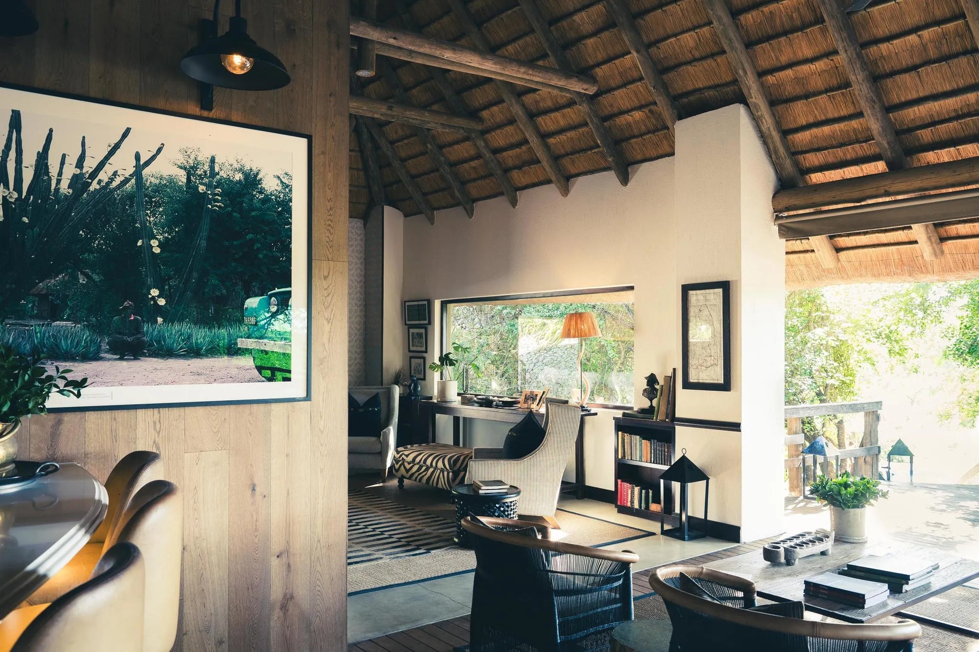 Pioneer Camp Luxury Suite - Main Area at Londolozi Pioneer Camp, Londolozi Game Reserve, South Africa.