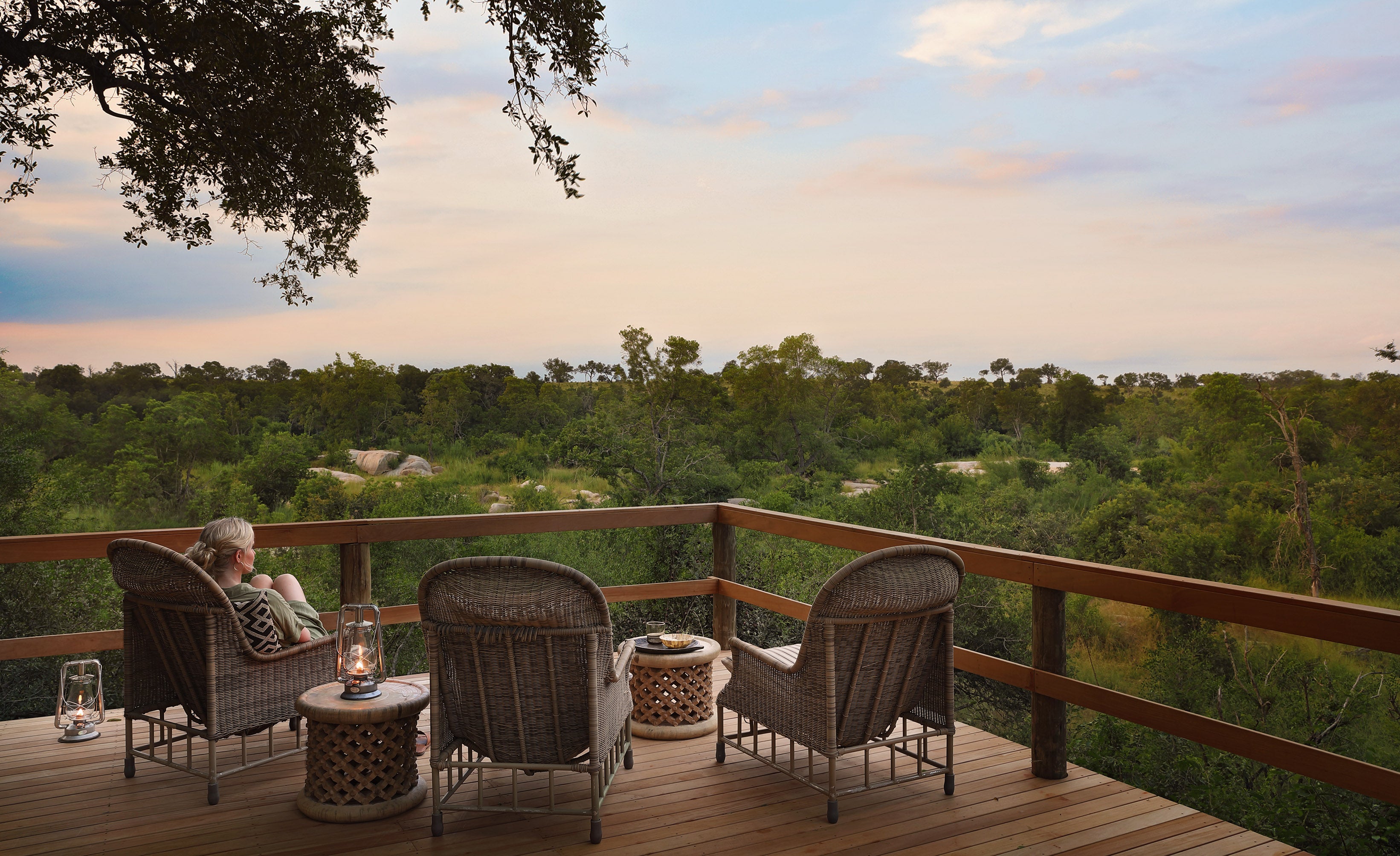 Londolozi Pioneer Camp - Lookout Deck