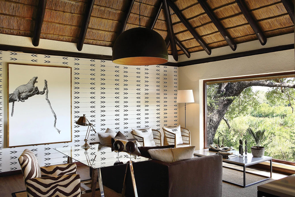 Tree Camp Suite Lounge at Londolozi Tree Camp, Londolozi Game Reserve, South Africa.