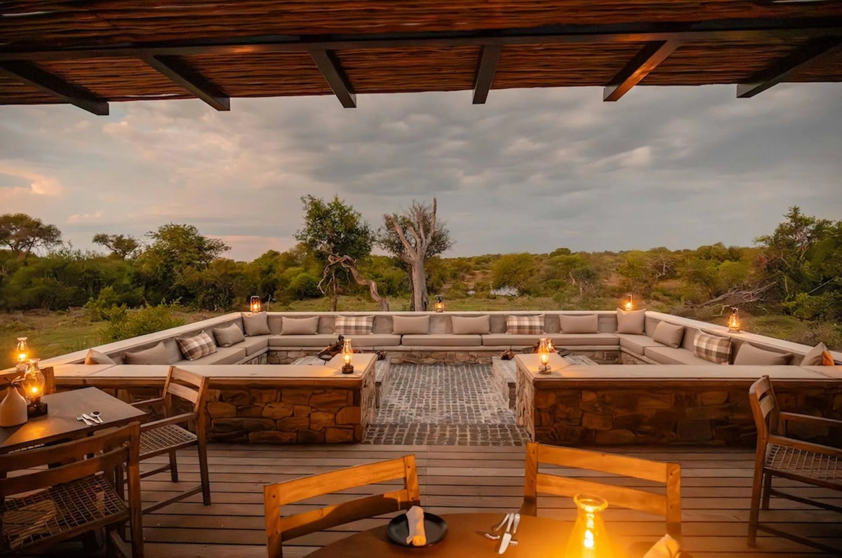 Kapama River Lodge Xitsumbeni dining area