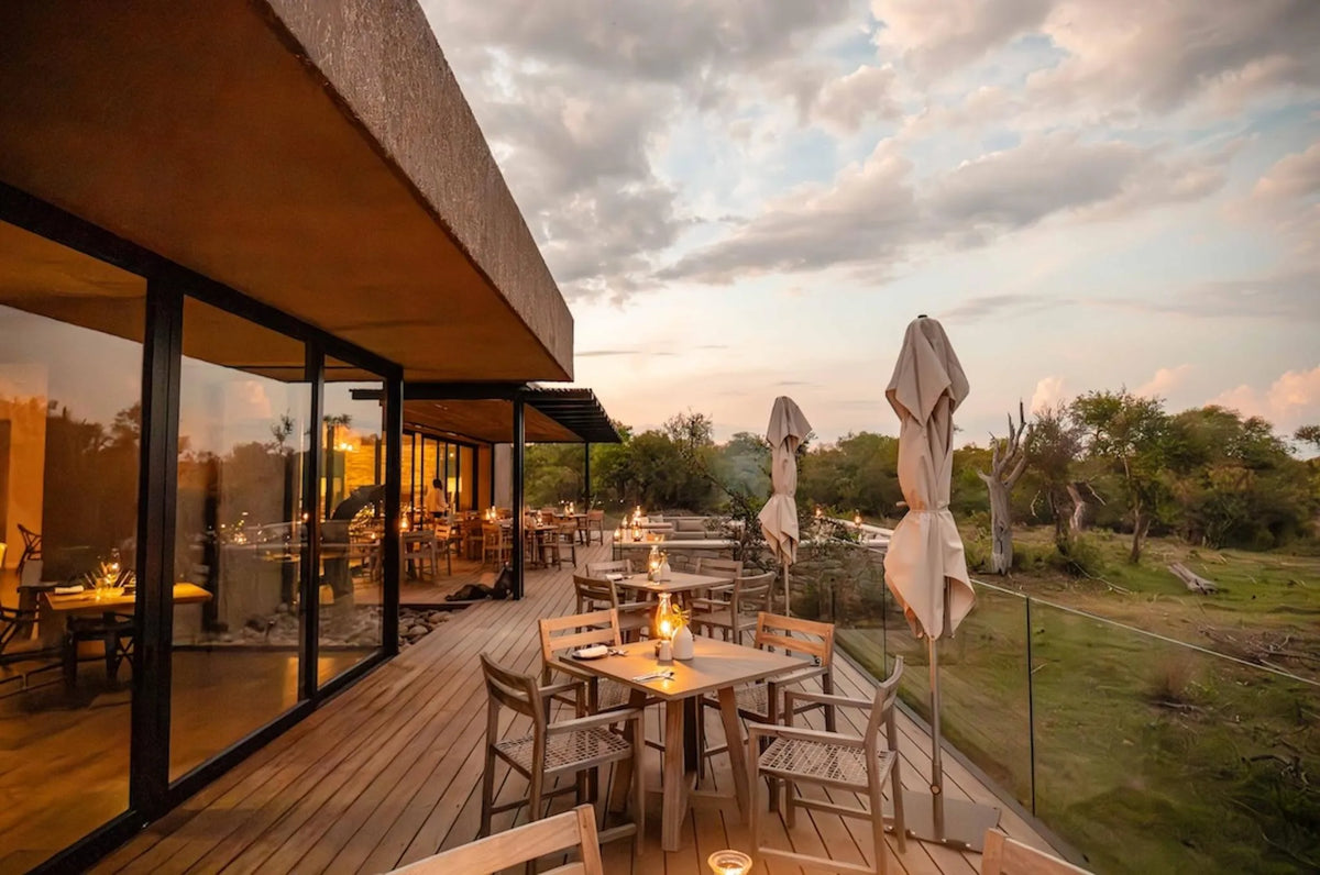 Kapama River Lodge Xitsumbeni dining area
