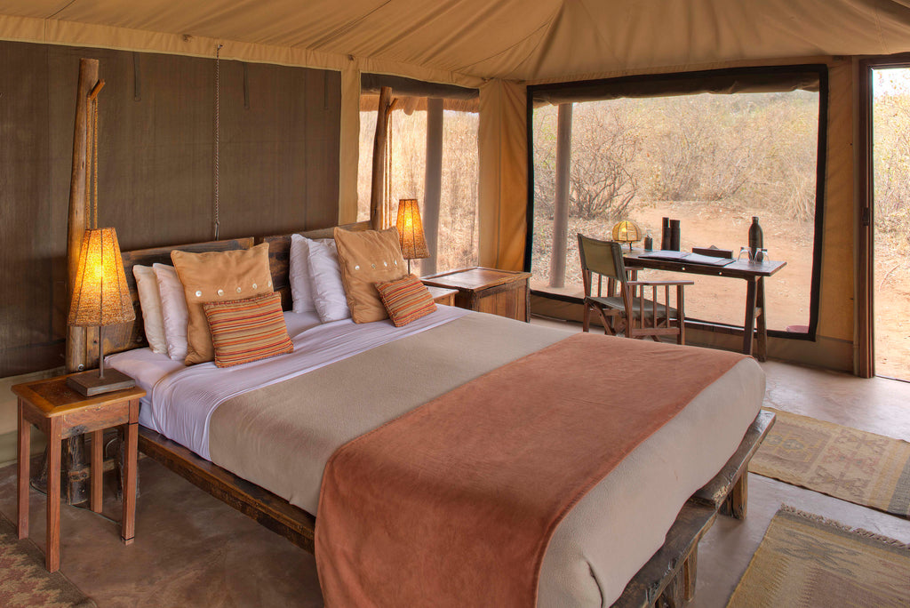 Oliver's Camp - Guest tent bedroom