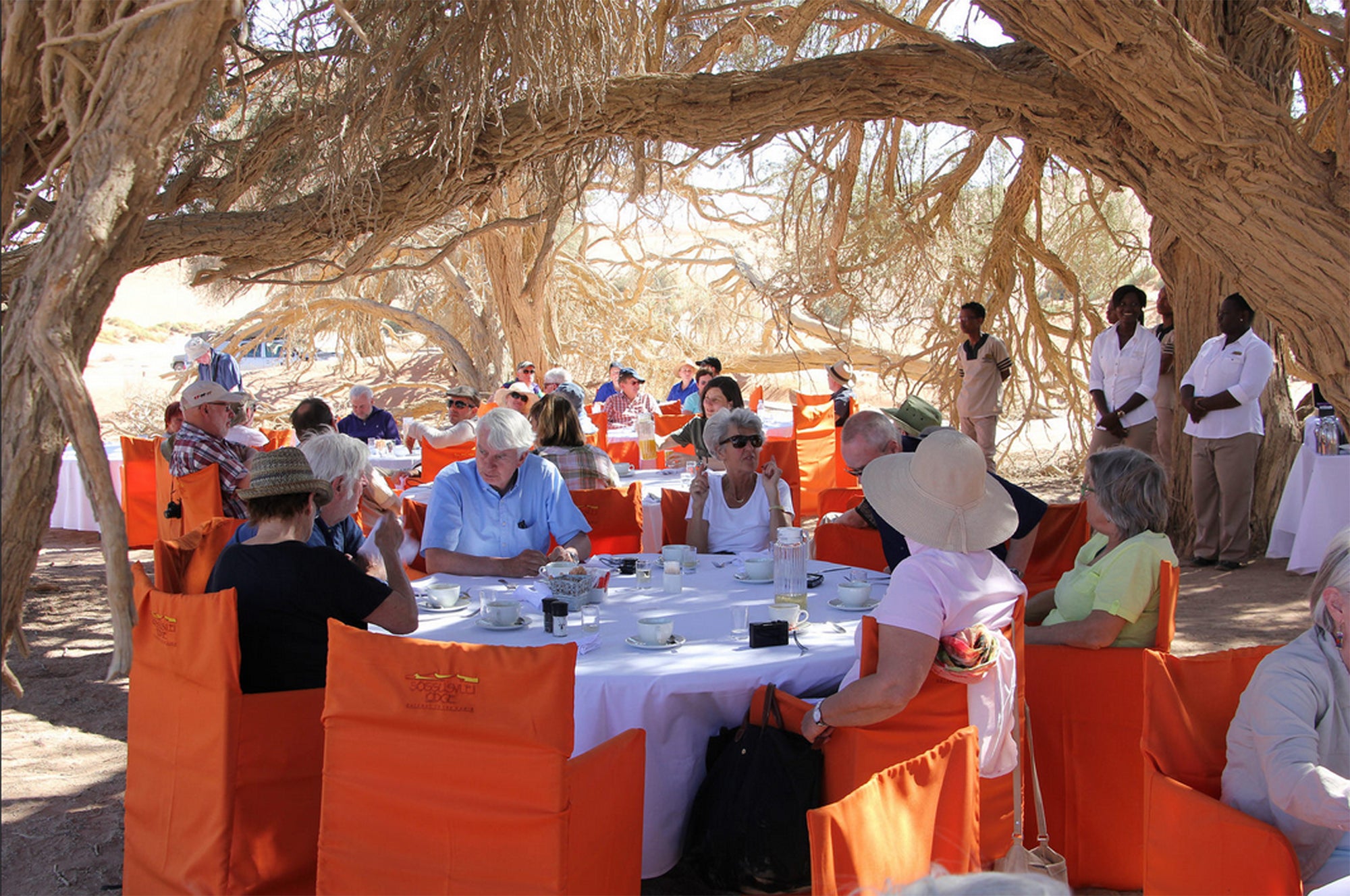 Breakfast at Sossusvlei