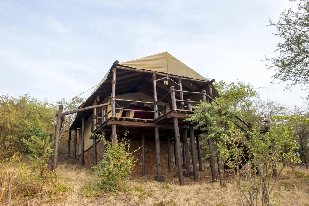 Exterior at Kirawira Serena Camp, Serengeti Western Corridor, Tanzania.