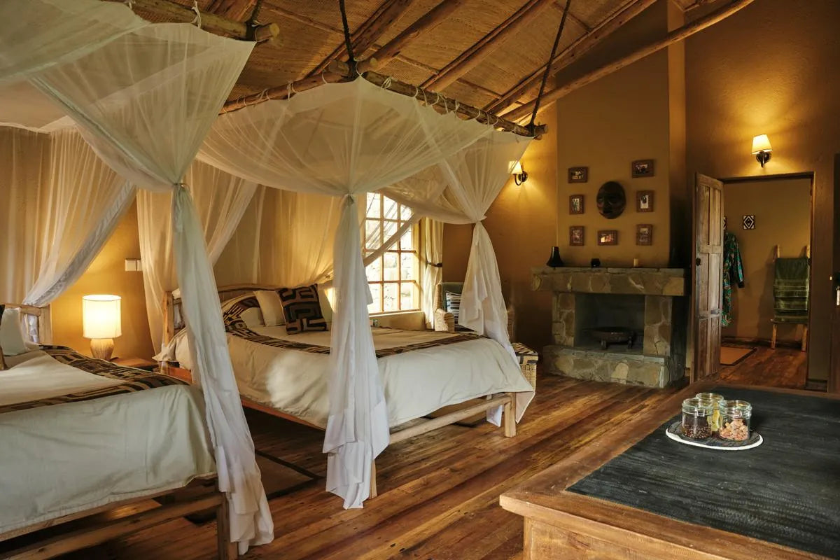 Virunga Lodge at Virunga Lodge, Twin Lakes Burera & Ruhondo, Rwanda.