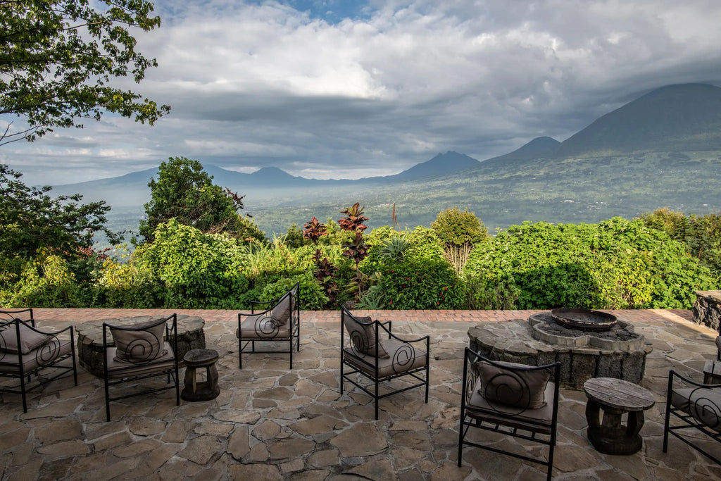 Virunga Lodge at Virunga Lodge, Twin Lakes Burera & Ruhondo, Rwanda.