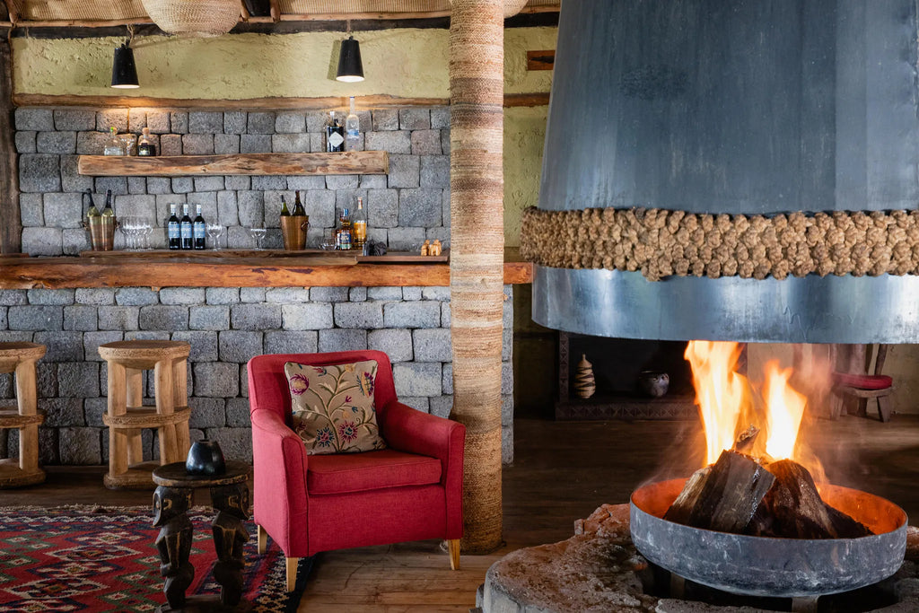 Virunga Lodge at Virunga Lodge, Twin Lakes Burera & Ruhondo, Rwanda.