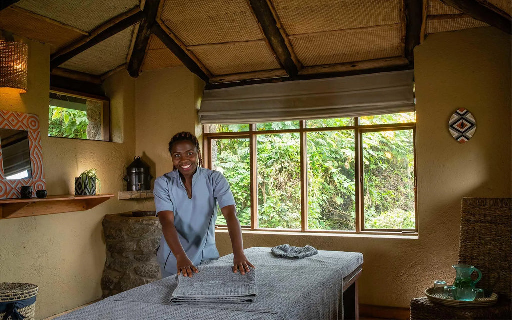 Virunga Lodge at Virunga Lodge, Twin Lakes Burera & Ruhondo, Rwanda.