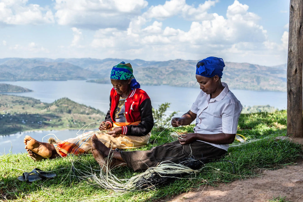 Volcanoes Safaris at Virunga Lodge, Twin Lakes Burera & Ruhondo, Rwanda.