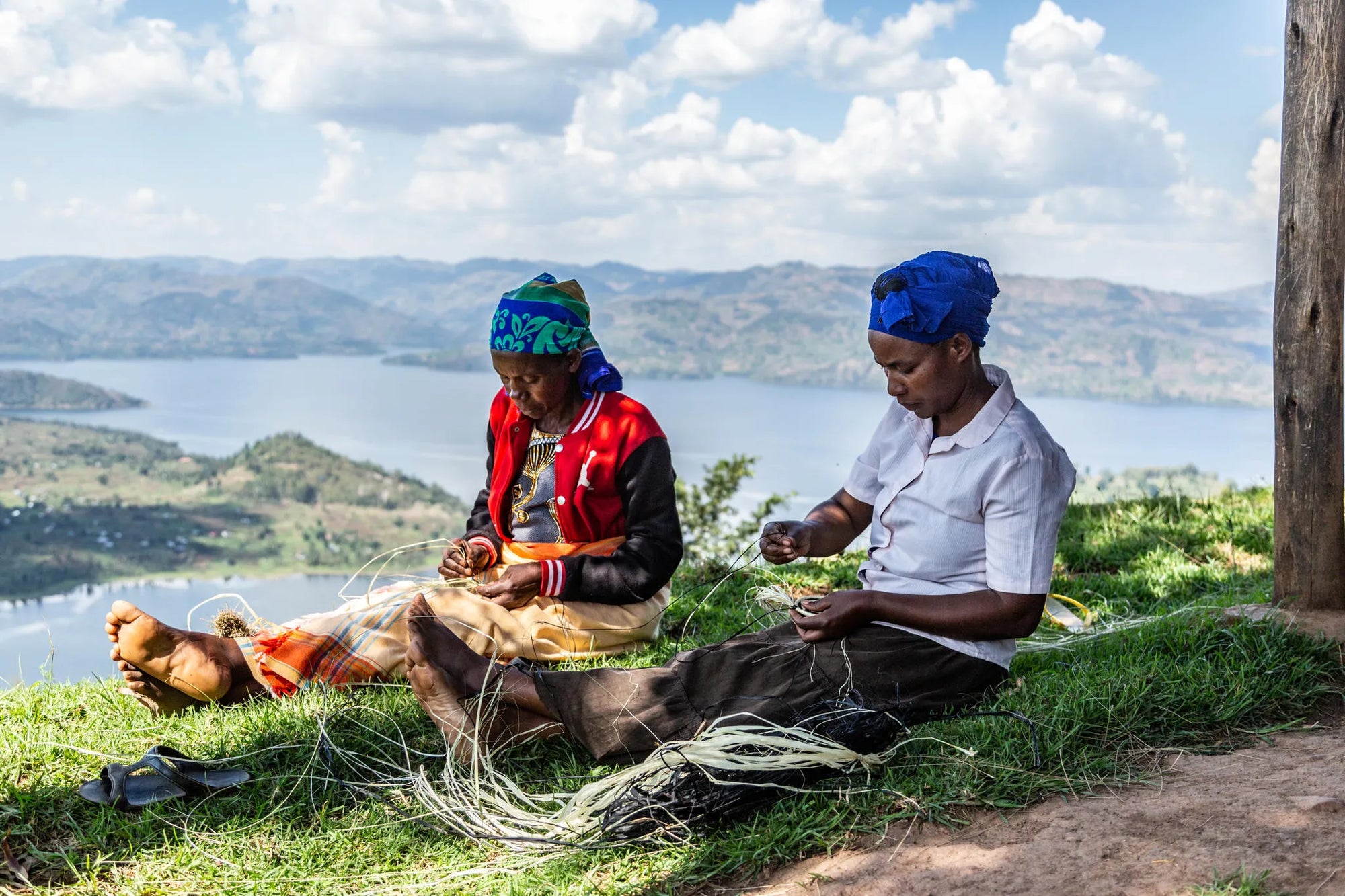 Volcanoes Safaris at Virunga Lodge, Twin Lakes Burera & Ruhondo, Rwanda.