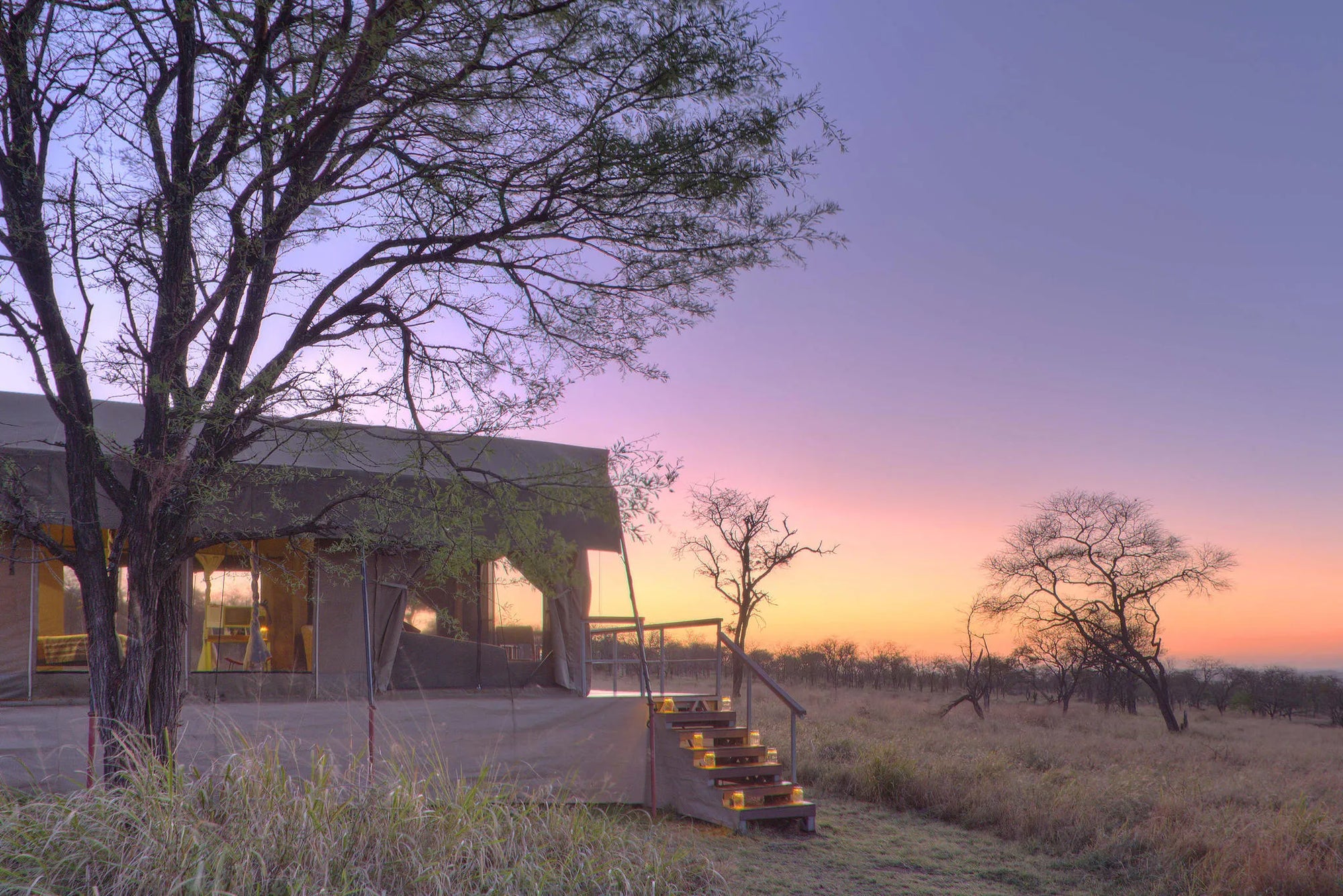 Dunia - Exterior at Dunia, Central Serengeti, Tanzania.