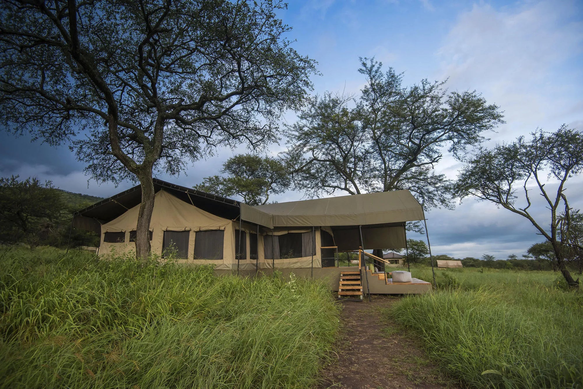 Dunia - Family Tent at Dunia, Central Serengeti, Tanzania.