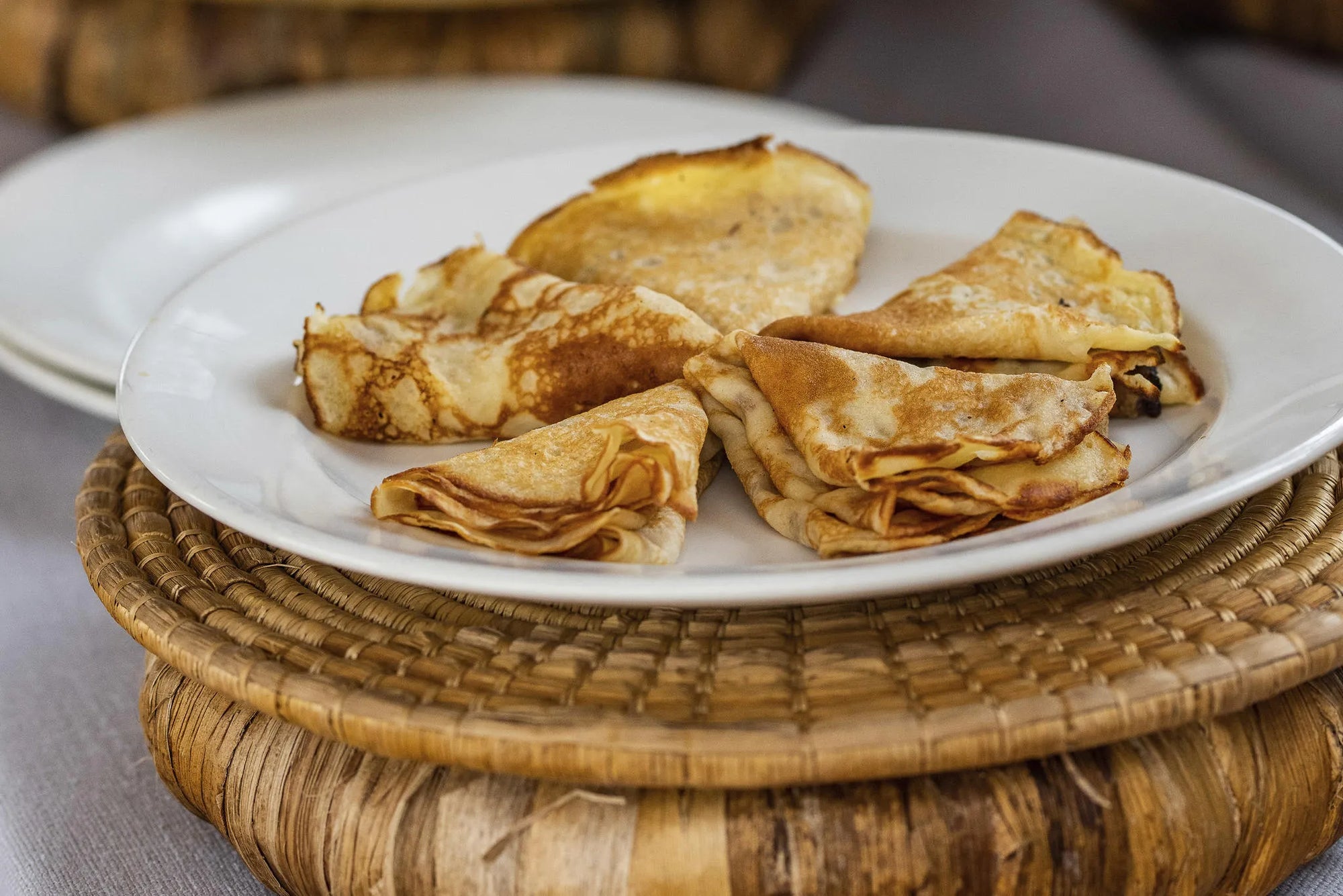 Dunia - Freshly Made Crepes at Dunia, Central Serengeti, Tanzania.