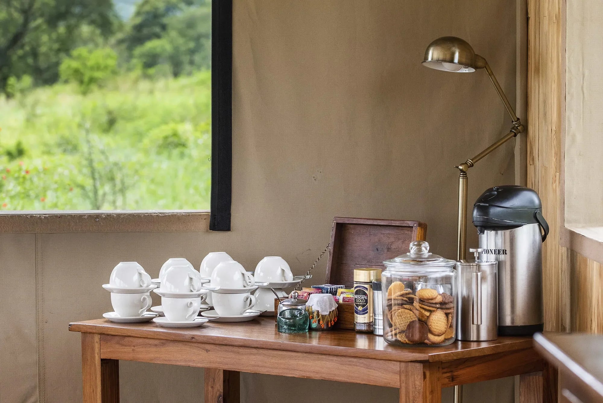 Dunia - Tea Time at Dunia, Central Serengeti, Tanzania.