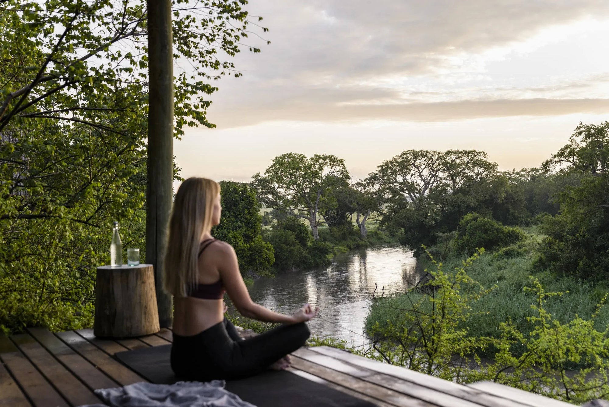 Singita Faru Faru Lodge - Suite Balcony at Singita Faru Faru Lodge, Singita Serengeti Grumeti, Tanzania.