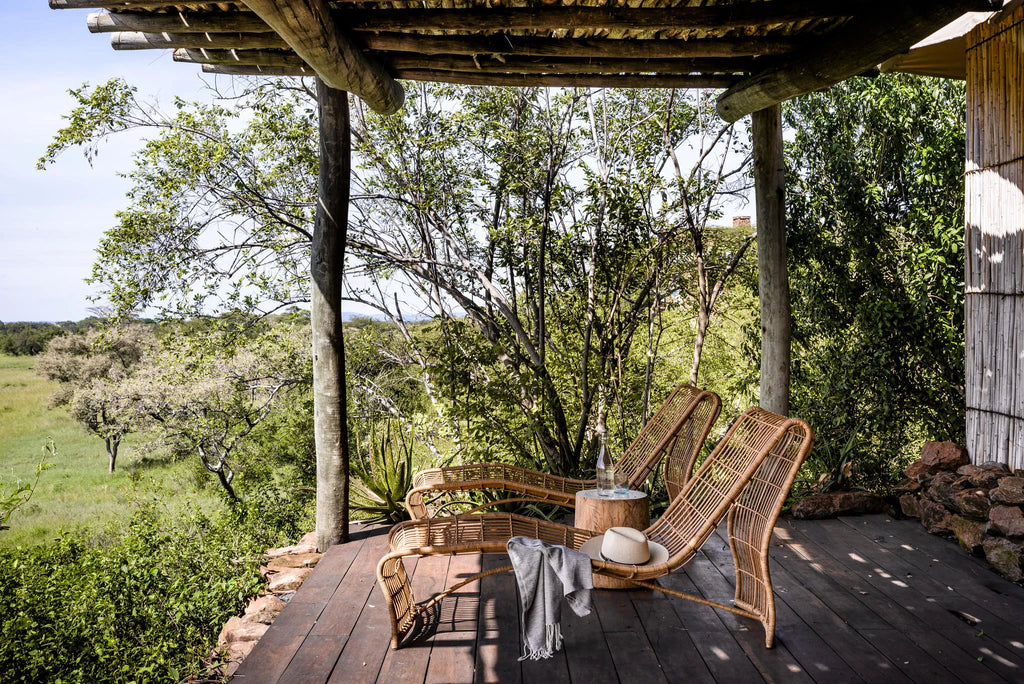 Singita Faru Faru Lodge - Deck at Singita Faru Faru Lodge, Singita Serengeti Grumeti, Tanzania.