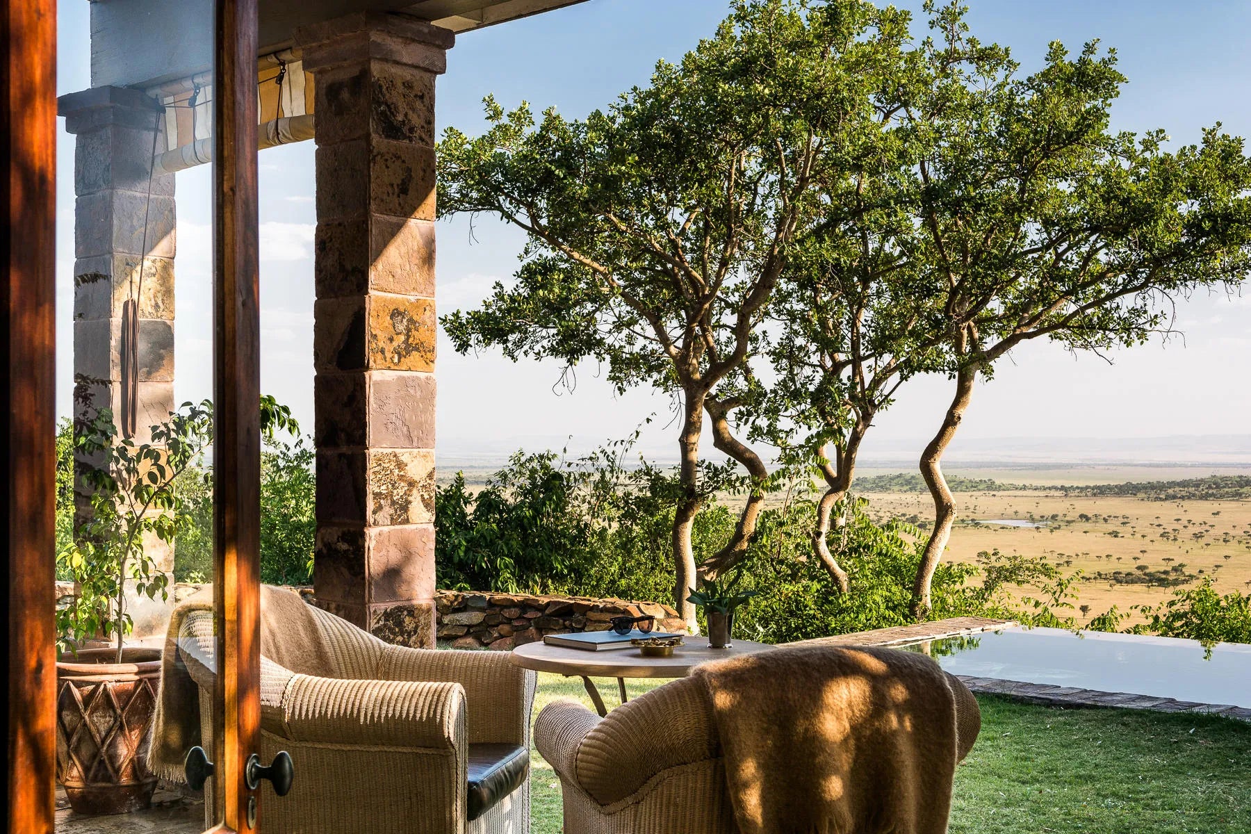 Singita Sasakwa Lodge at Singita Sasakwa Lodge, Singita Serengeti Grumeti, Tanzania.