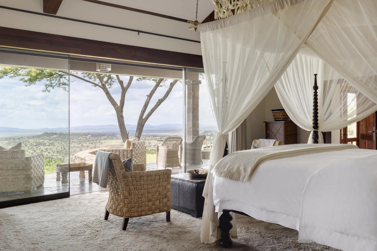 Singita Sasakwa Lodge at Singita Sasakwa Lodge, Singita Serengeti Grumeti, Tanzania.