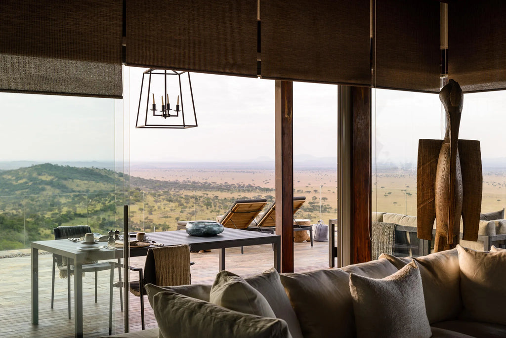 Hillside Suite at Singita Sasakwa Lodge at Singita Sasakwa Lodge, Singita Serengeti Grumeti, Tanzania.