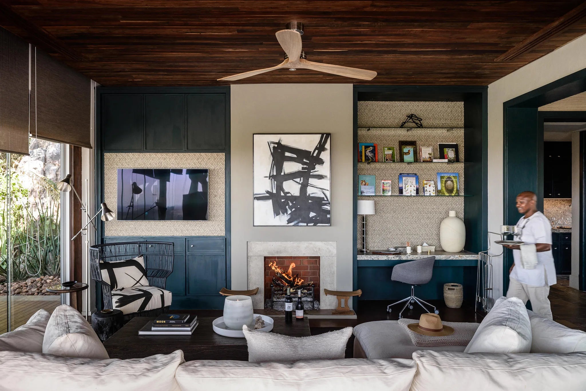 Hillside Suite at Singita Sasakwa Lodge at Singita Sasakwa Lodge, Singita Serengeti Grumeti, Tanzania.