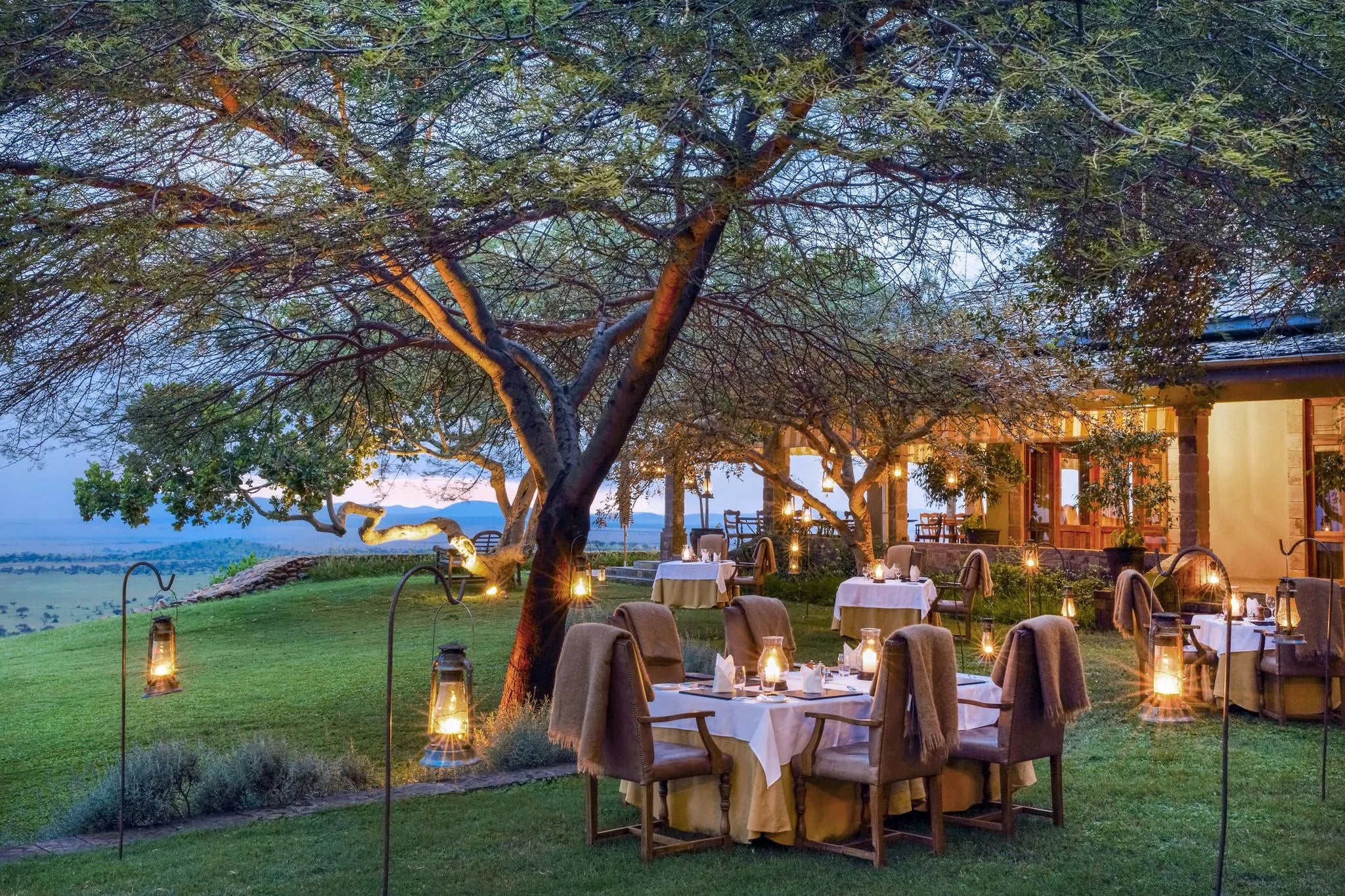 Singita Sasakwa Lodge at Singita Sasakwa Lodge, Singita Serengeti Grumeti, Tanzania.