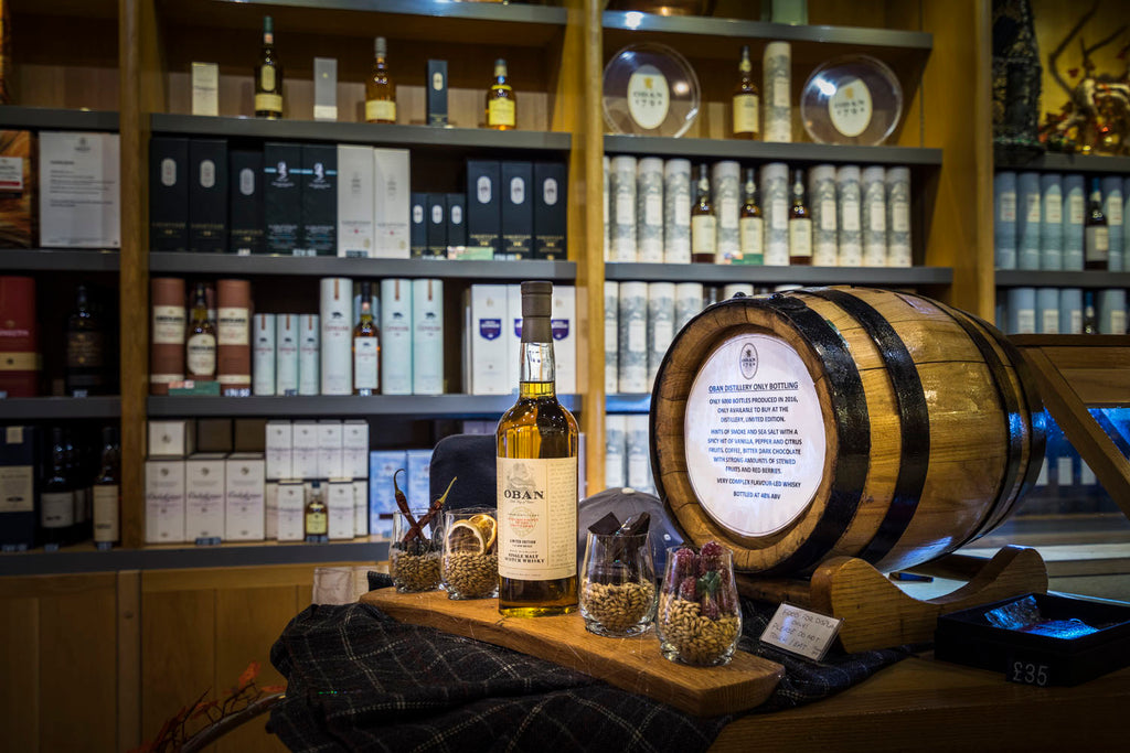 Oban Distillery - gift shop