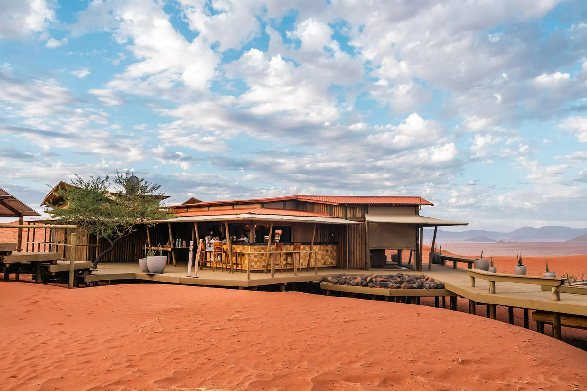 Main Area at Wolwedans Desert Lodge, NamibRand Nature Reserve, Namibia.
