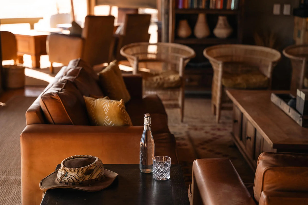 Desert Comfort at Wolwedans Desert Lodge, NamibRand Nature Reserve, Namibia.