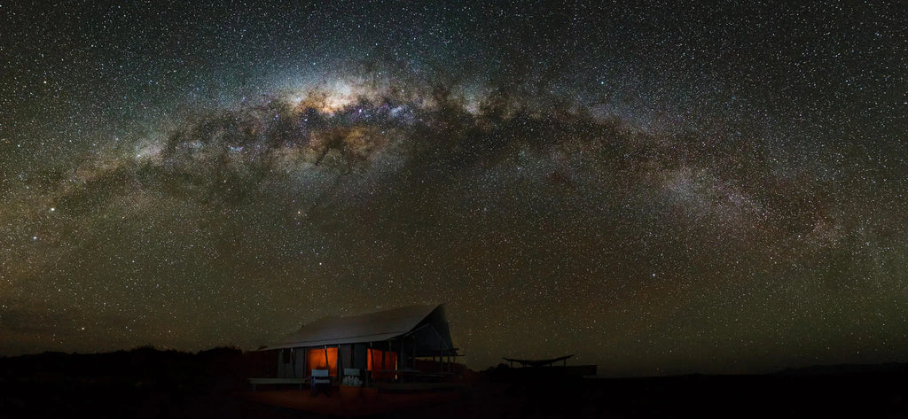 Accredited Dark Sky Reserve at Wolwedans Desert Lodge, NamibRand Nature Reserve, Namibia.